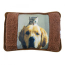 Borsa Acqua Calda Elettrica Scaldamani Ricaricabile Marrone