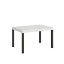  Tavolo Allungabile 140-224x80x77 cm Everyday Bianco Frassino 