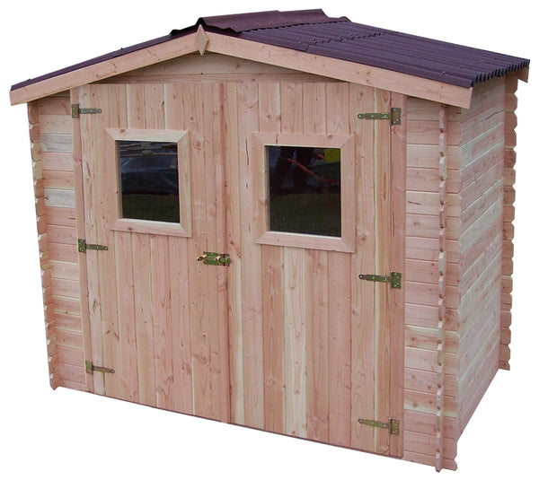 prezzo Casetta Box da Giardino 2,35x2,15 m Senza Pavimento in Legno Douglas 28mm Dublin