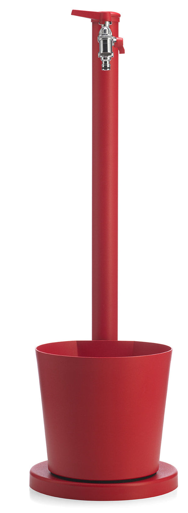 prezzo Fontana da Giardino con Rubinetto e Vaschetta Belfer 42/SRV Rosso