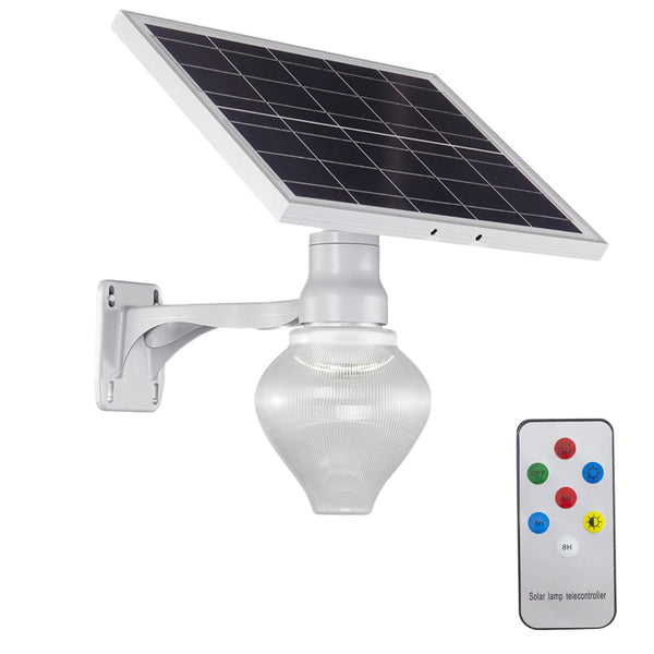 online Lampada Led da Giardino e Cortile con Pannello Solare Lampione IP65 con Telecomando