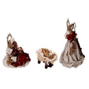 Natività tessuto bordeaux cm xh25,4