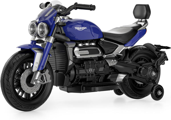 online Moto Elettrica per Bambini Licenza Ufficiale Triumph 12V 4,5Ah Blu