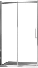 Porta Doccia 1 Anta Scorrevole in Cristallo Trasparente 8mm H200 Fosterberg Horsens Sinistro Varie Misure
