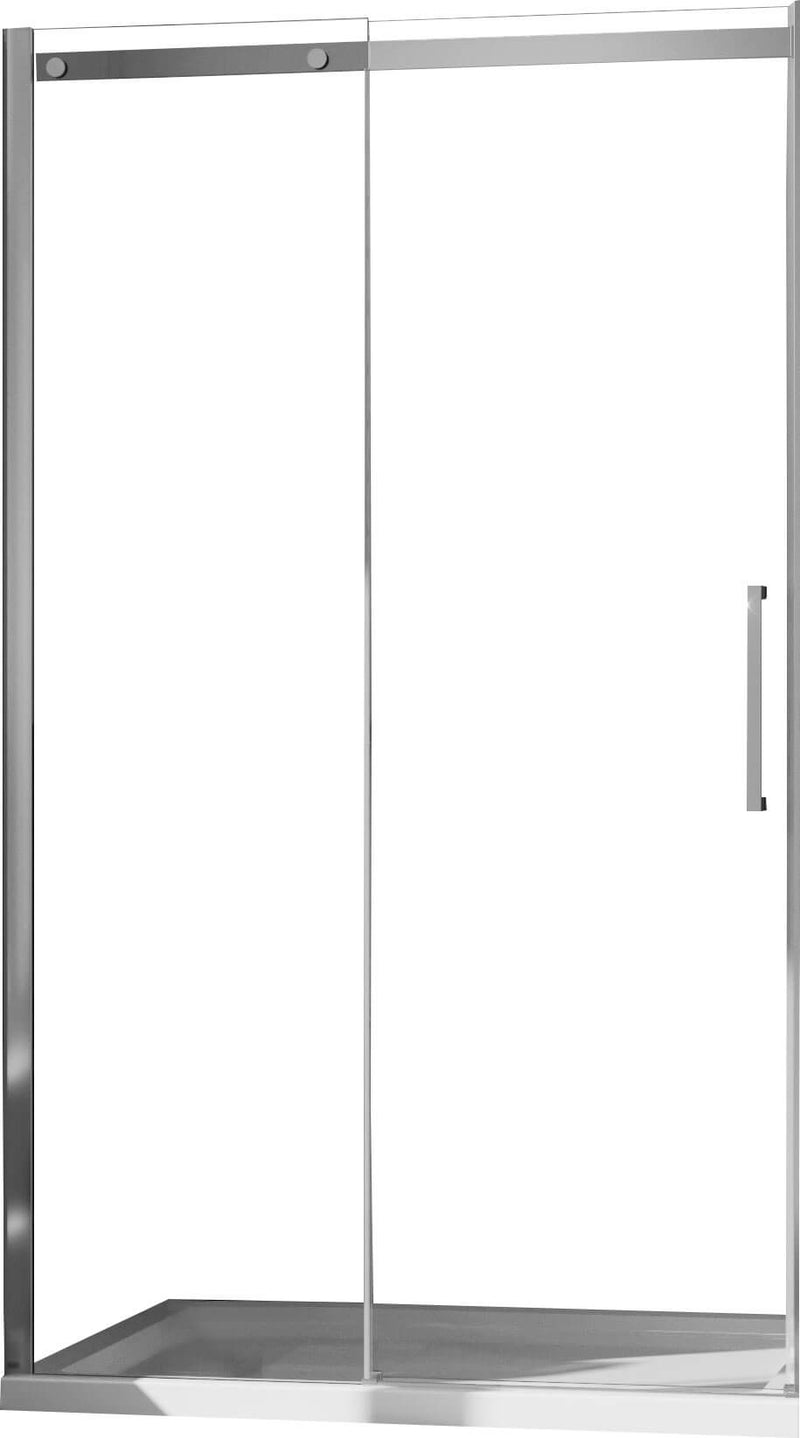 Porta Doccia 1 Anta Scorrevole in Cristallo Trasparente 8mm H200 Fosterberg Horsens Sinistro Varie Misure