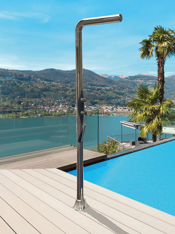 acquista Doccia da Giardino con Soffione e Doccetta Arkema Diamond Inox I245