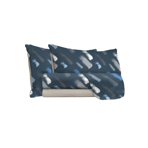 online Set Lenzuola con Stampa Sopra Sotto e Federe Gessetti Varie Misure