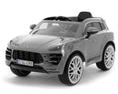 Macchina Elettrica Suv per Bambini 12V con Licenza Porsche Macan Silver
