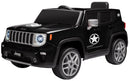 Macchina Elettrica per Bambini 12V con Licenza Jeep Renegade Limited Nera