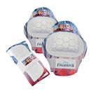 Kit Protezioni Bambina Completo Plastica Rigida con Licenza Disney Frozen 