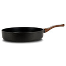 Padella Ø 24 cm Antiaderente Induzione Silex Elegance Wood Nero