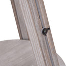 Lampada da Terra Tripode in Legno con Paralume E27 Ø63x150 cm  Beige