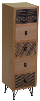 Mobile 5 Cassetti in Legno Budapest