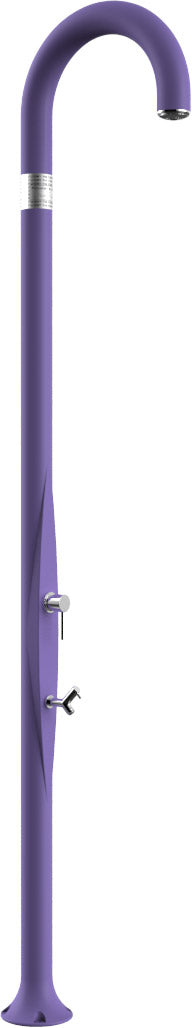 Doccia da Esterno Giardino Miscelatore e Lavapiedi Arkema Funny Yin Viola sconto