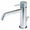 Rubinetto Miscelatore Monocomando Lavabo con Scarico in Acciaio Inox Maniglia Roccia