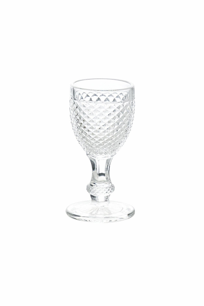 Set 6 Calici Liquire Ø5x10 cm in Vetro Villa d'Este Home Tivoli Diamond Multicolor