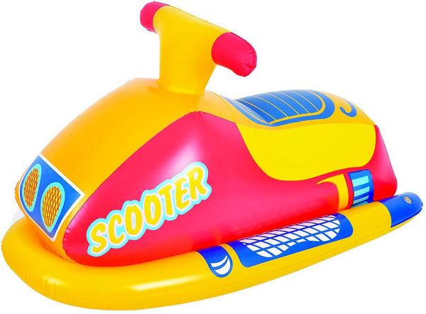 Gioco Cavalcabile Gonfiabile per Bambini Scooter 91x51cm Giallo Jilong acquista
