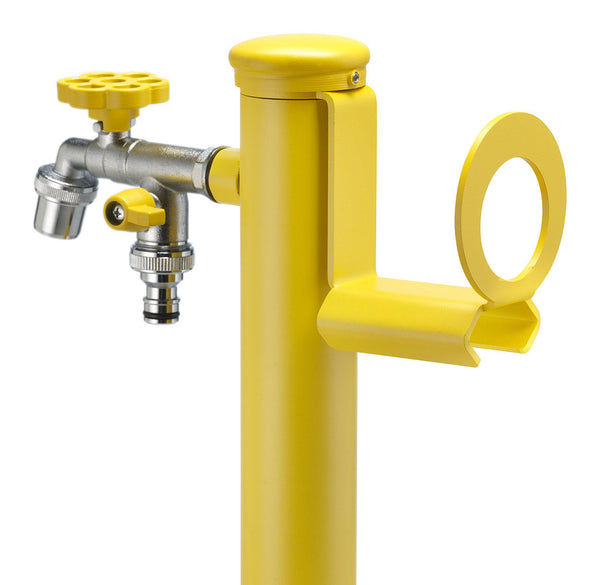 acquista Portatubo per Fontane da Giardino in Acciaio Belfer 42/PGS Giallo
