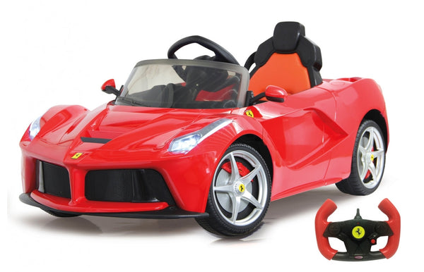 Macchina Elettrica per Bambini 12V con Licenza Ferrari la Rossa acquista