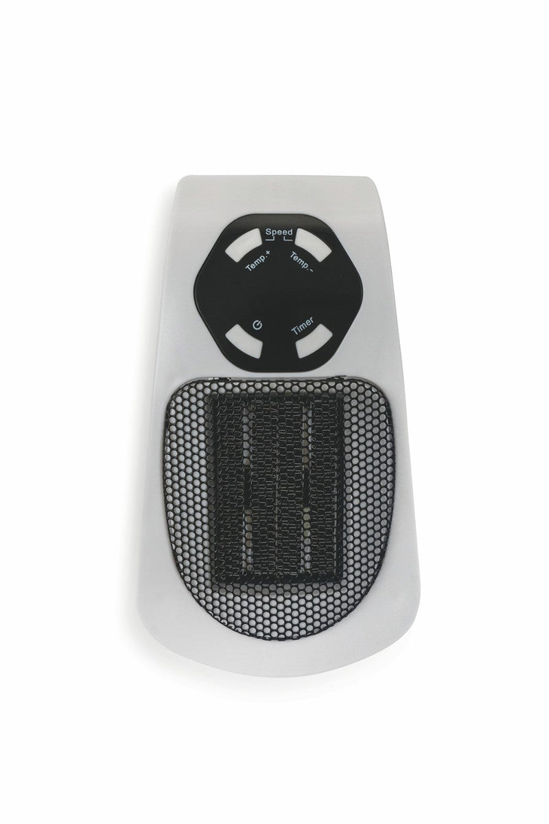 Stufa Stufetta da Parete 500W con Telecomando Display LCD Kooper Ghibli Bianco