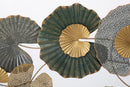 Pannello Greny 129x6,5x55,5 cm in Ferro Multicolor