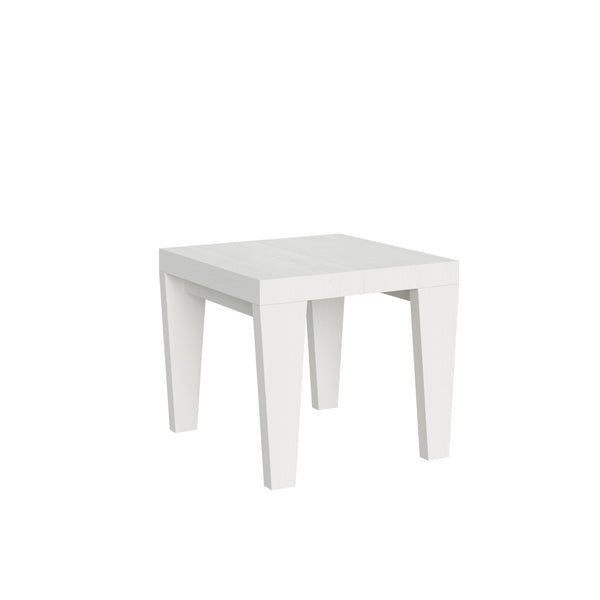 sconto Tavolo Allungabile 90-246x90x77 cm Spimbo Bianco Frassino