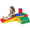 Set 5 Costruzioni Morbide per Bambini 1-3 Anni in Finta Pelle e Schiuma Multicolore