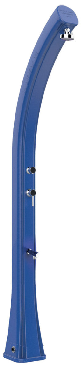 Doccia Solare da Giardino 35L Miscelatore e Lavapiedi e Temporizzatore Arkema Happy XL Blu acquista