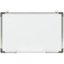 Lavagna Magnetica Bianca 60x45 in Alluminio Pennarelli Cancellabili e Magneti
