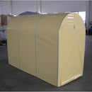 Motobox a Tunnel Copertura Box in PVC per Moto Scooter - 270x120xh155 cm\/Grigio Maddi