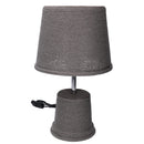 Lampada carta grigio tondo cm Ø25xh40