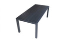 Tavolo Florence 200x90x75 cm  in Alluminio Antracite
