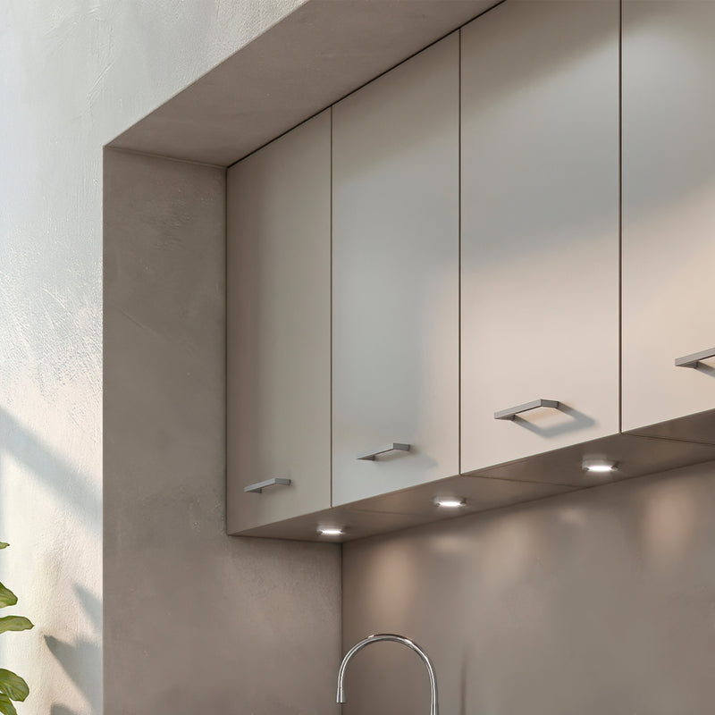 Faretto Led Volans con Luce Naturale 6 Pezzi Anodizzato Opaco Tecnoplastica e Alluminio Emuca