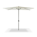 Ombrellone da Giardino Rettangolare 2x3m con Apertura e Chiusura a Manovella Taddei Lione