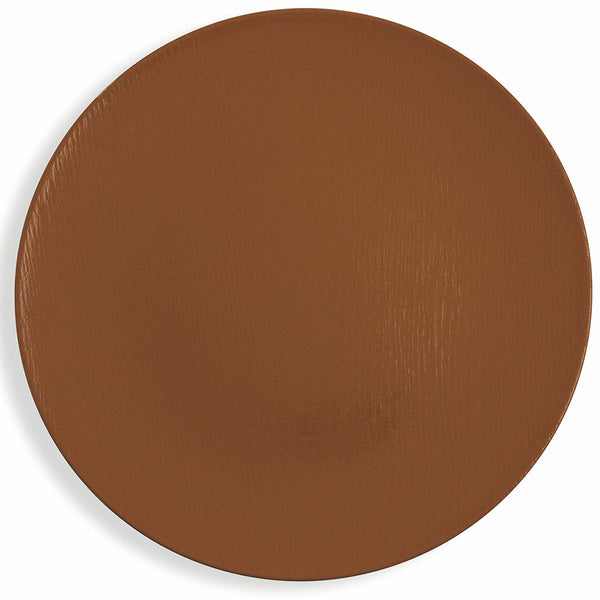 acquista Set 6 Sottopiatti in Plastica Ø 33cm Villa d'Este Wood Nocciola