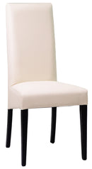 Sedia Imbottita in Similpelle Crema