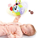 Palla Peluche Morbida a Batteria con Luci e Suoni Yookidoo 40146