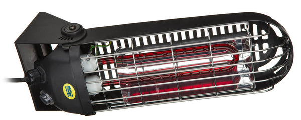 Stufa Elettrica ad Infrarossi 40x13,2x9 cm da Parete 600W Moel Lucciola sconto