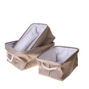 Set 3 Contenitori in Tessuto 45 cm