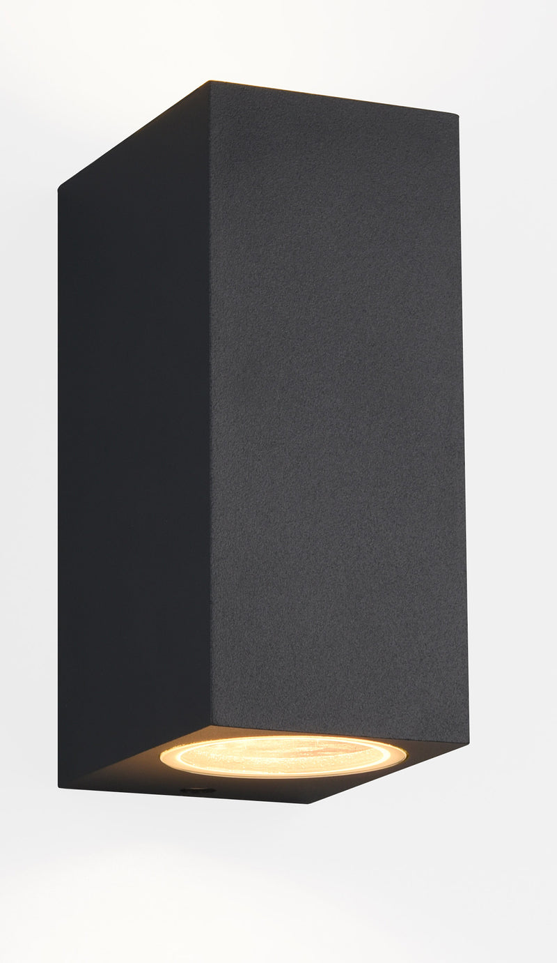 Applique da Esterno Attacco GU10 in Alluminio Antracite