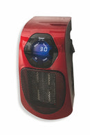 Stufa Stufetta da Parete 500W Display LCD Kooper Ghibli Rosso