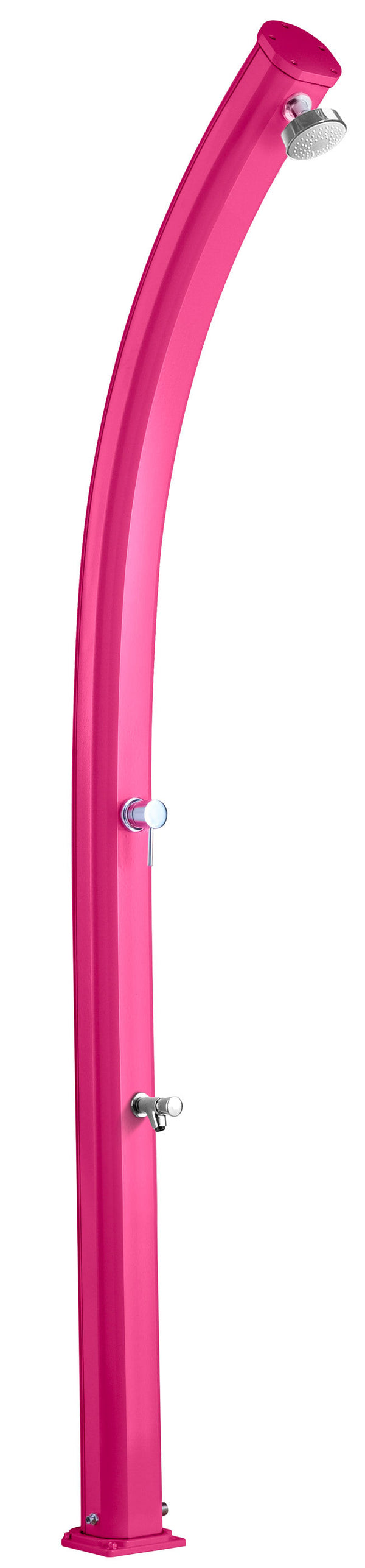 sconto Doccia Solare da Giardino 25L Miscelatore e Lavapiedi Arkema Jolly Fuxia