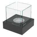 Camino a Bioetanolo da Tavolo 30x30 cm Flig Provicence 3 Nero