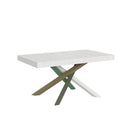 Tavolo Allungabile 160-264x90x77 cm Volantis Bianco Frassino