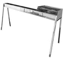 Cuoci Arrosticini a Carbone 120 cm con Barbecue Lisa Luxury Milano Grill 80+40