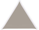 Tenda a Vela Ombreggiante Triangolare 3,6x3,6x3,6m in Poliestere Tortora