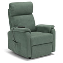 Poltrona Alzapersona Elettrica 2 motori 80x99x97 cm In Tessuto Jazz Denver Verde