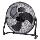Ventilatore ad Alta Velocità Ø 45 cm 3 Pale 100W in Acciaio Laminato e Alluminio Nero      