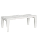 Tavolo Allungabile 180/440x90x77 cm Spimbo Premium Bianco Frassino  