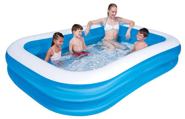 acquista Piscina Gonfiabile Rettangolare 262x175x51cm Bestway 54006B Blu
